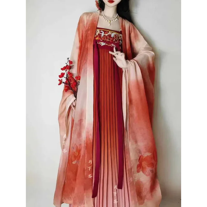 Oversized 8XL Hanfu Orange Dress Women Chinese Ancient Cosplay Costume Party Outfit Fit For 140kg Ladies Hanfu Plus Size 6XL
Oversized 8XL Hanfu Orange Dress Women Chinese Ancient Cosplay Costume Party Outfit Fit For 140kg Ladies Hanfu Plus Size 6XL