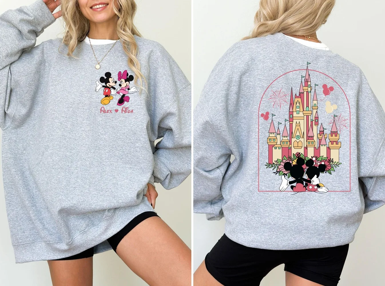 Толстовка Disney с Микки и Минни на день Святого Валентина, свитер для пары Disneyland Valentine, одинаковый свитшот с Микки и Минни
Толстовка Disney с Микки и Минни на день Святого Валентина, свитер для пары Disneyland Valentine, одинаковый свитшот с Микки и Минни