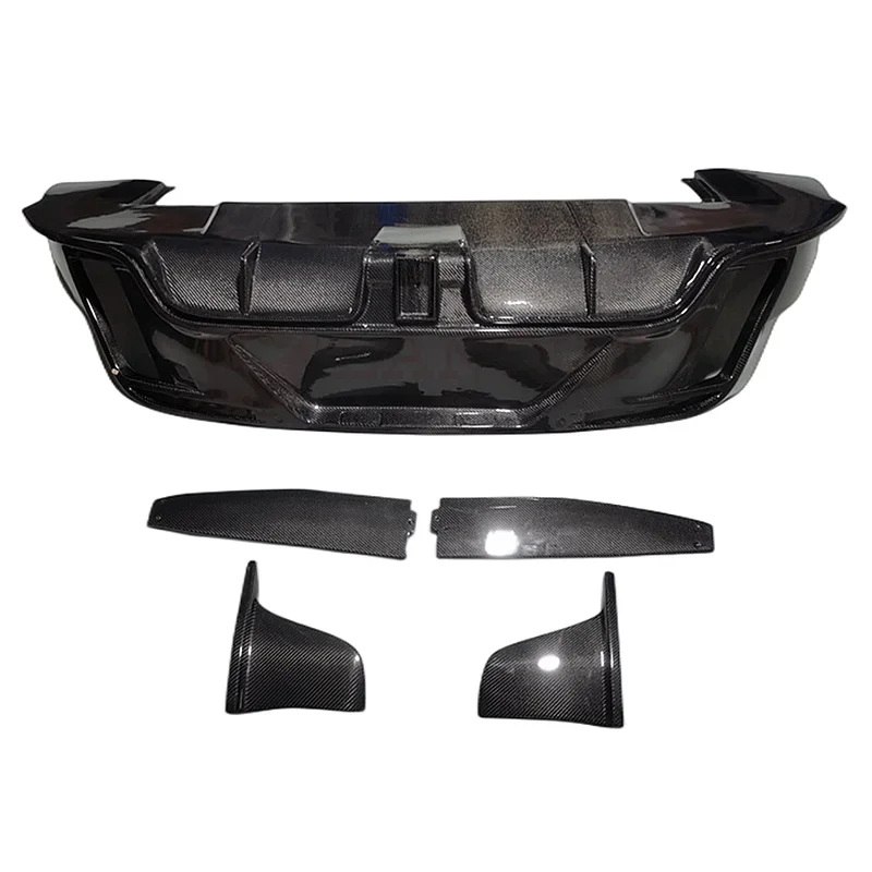 New Front Bumper Splitters Fins Rear Diffuser Carbon Fiber Bodykit For Porsche Taycan Facelift M Body Kits
New Front Bumper Splitters Fins Rear Diffuser Carbon Fiber Bodykit For Porsche Taycan Facelift M Body Kits
