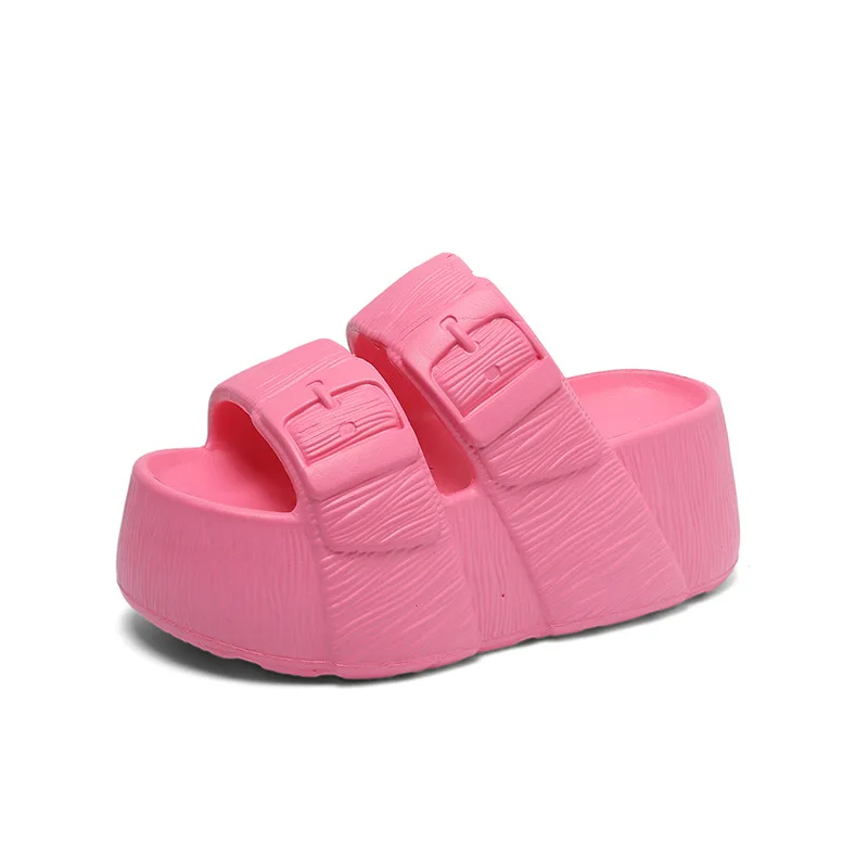Coastal Slides Shoes Chunky Beach Slippers Women's 6.5 cm Platform Shoes WomanTextured Thick Sole Double Molded Straps Slippers
Coastal Slides Shoes Chunky Beach Slippers Women's 6.5 cm Platform Shoes WomanTextured Thick Sole Double Molded Straps Slippers