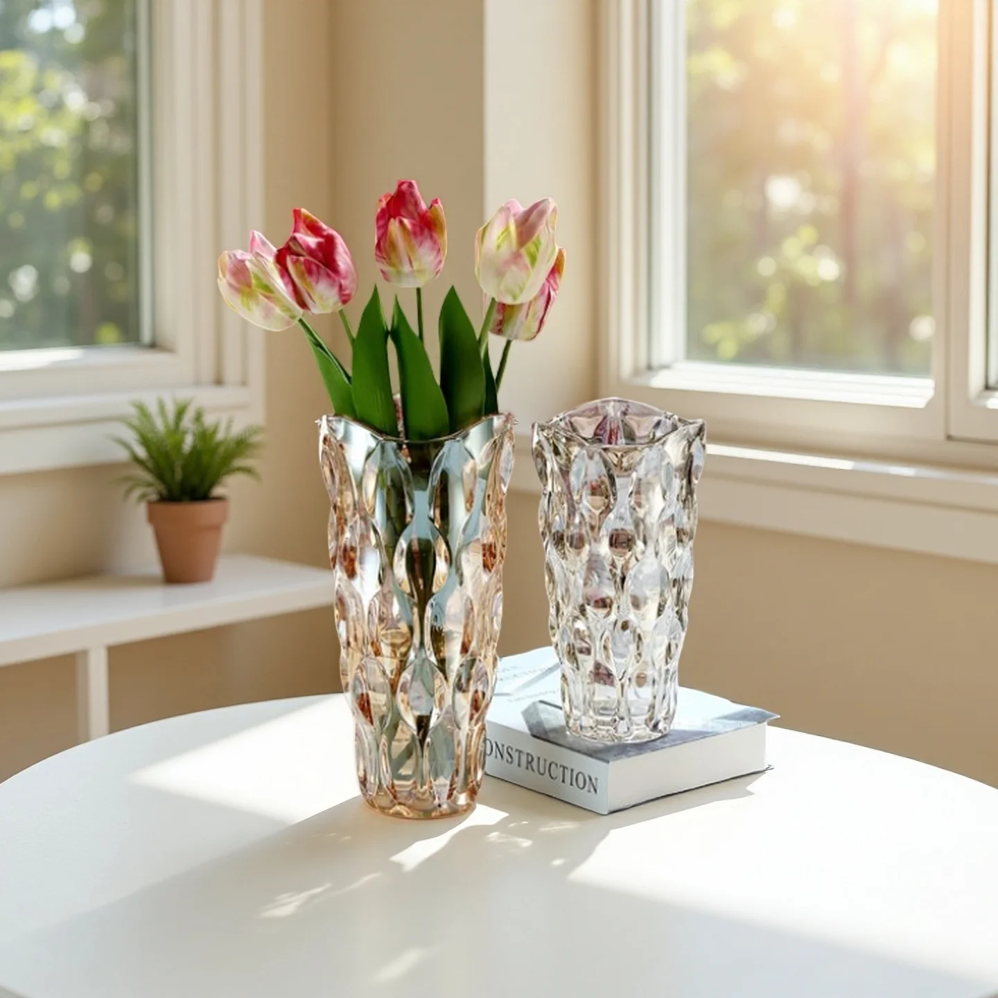 Home Glazed Vase Glass Vase Hotel Large Vase Reflective Flow Color Vase
Home Glazed Vase Glass Vase Hotel Large Vase Reflective Flow Color Vase