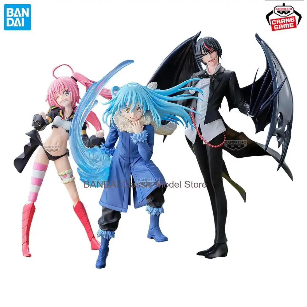 That Time I Got Reincarnated as a Slime Rimuru Diablo Milim Banpresto Prize Figures Genuine Bandai Anime Model Toys
That Time I Got Reincarnated as a Slime Rimuru Diablo Milim Banpresto Prize Figures Genuine Bandai Anime Model Toys