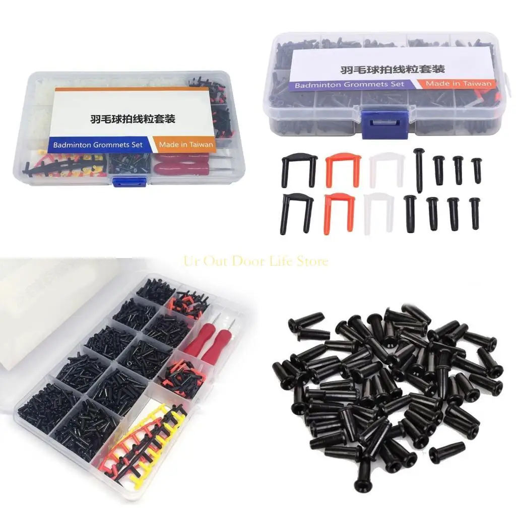 77UF Nylons Badminton Grommets Badminton Racket Grommets Eyelets Repair Tool for Enhancing Racquet Performances
77UF Nylons Badminton Grommets Badminton Racket Grommets Eyelets Repair Tool for Enhancing Racquet Performances