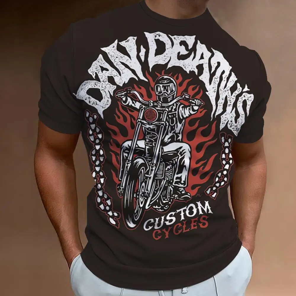 3d Motorcycle Print T-Shirt Men Summer Casual Men's T-Shirt Fashion Male Clothing Retro Loose Oversized T-Shirts For Mens Tops
3d Motorcycle Print T-Shirt Men Summer Casual Men's T-Shirt Fashion Male Clothing Retro Loose Oversized T-Shirts For Mens Tops