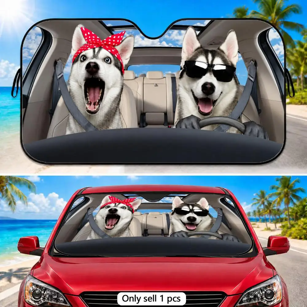 Cute Animals Driving Sun Visor Aluminum Foil Windshield Sunshade with Reflective UV Protection Heat Insulation Foldable Fit
Cute Animals Driving Sun Visor Aluminum Foil Windshield Sunshade with Reflective UV Protection Heat Insulation Foldable Fit