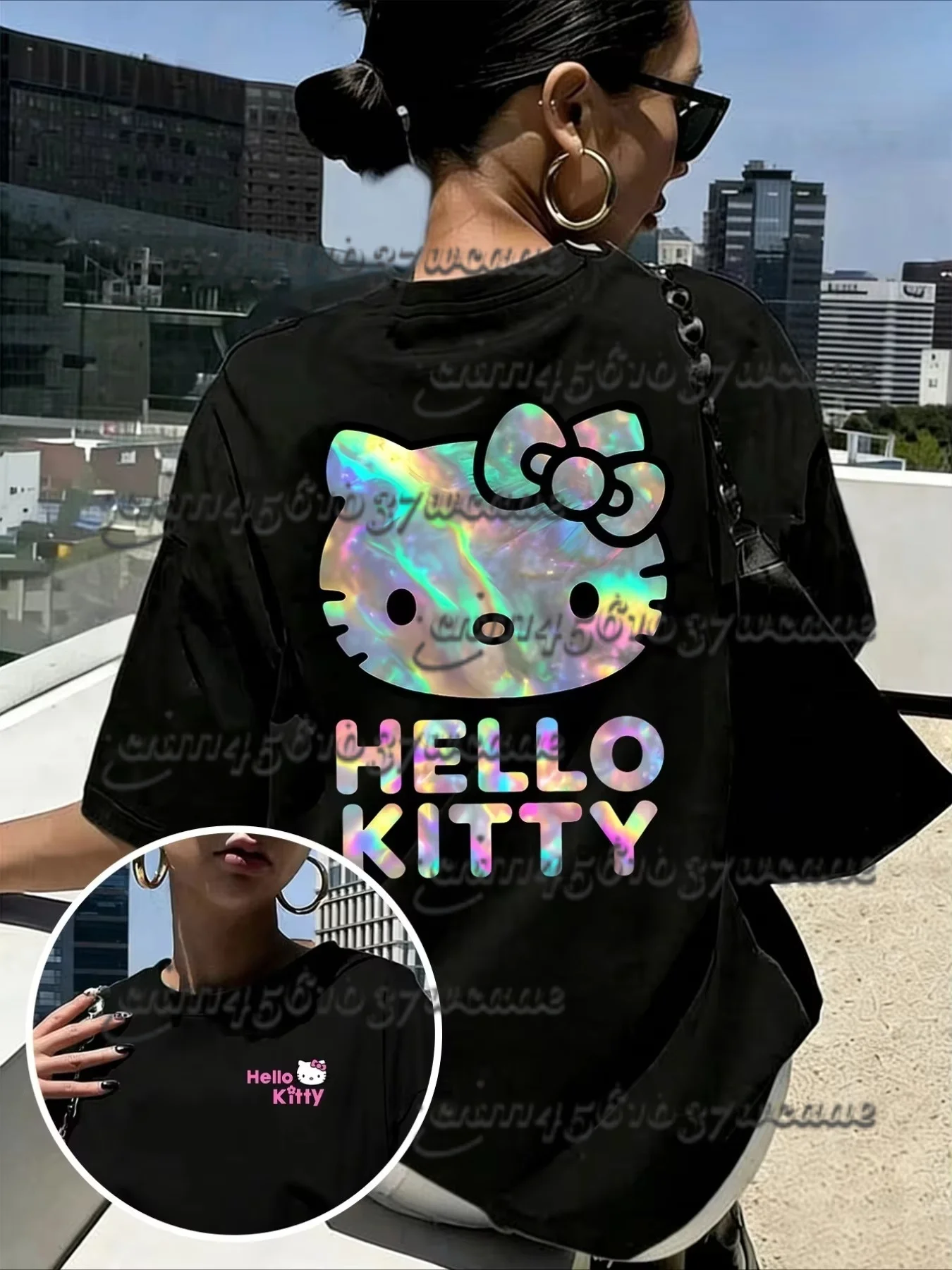 2026 Summer Promotional Discount Hello Kitty T-shirt Leopard Print Unisex Retro Casual Y2K Tee for Adults Maternity Wear
2026 Summer Promotional Discount Hello Kitty T-shirt Leopard Print Unisex Retro Casual Y2K Tee for Adults Maternity Wear
