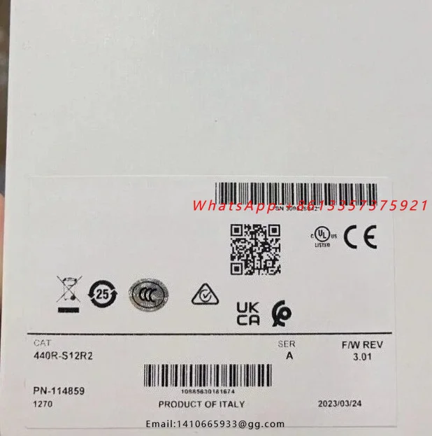 Brand new 440R-S12R2 In Stock Single Input Safety Relay Fast delivery
Brand new 440R-S12R2 In Stock Single Input Safety Relay Fast delivery