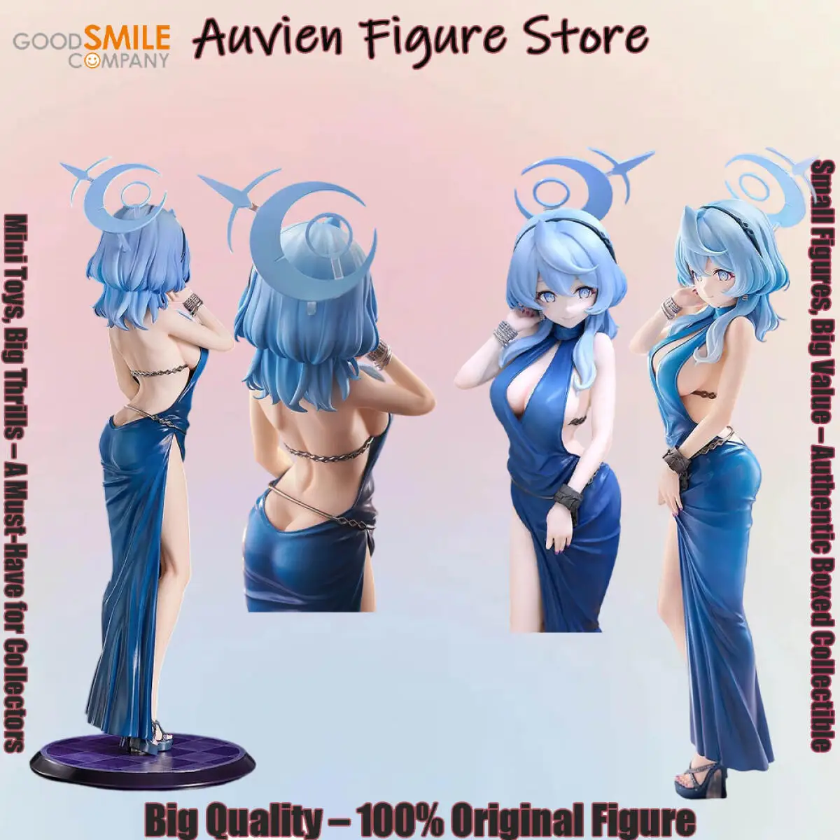 Официально лицензированная фигурка Good Smile Amau Ako из аниме Blue Archive, модель персонажа Crossroad
Официально лицензированная фигурка Good Smile Amau Ako из аниме Blue Archive, модель персонажа Crossroad