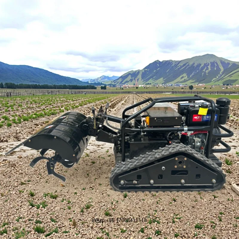 New Multi-Function Rotary Tiller Micro-Tiller Hoeing Ditching Machine Remote Control Backfiller Core Engine 500kg
New Multi-Function Rotary Tiller Micro-Tiller Hoeing Ditching Machine Remote Control Backfiller Core Engine 500kg