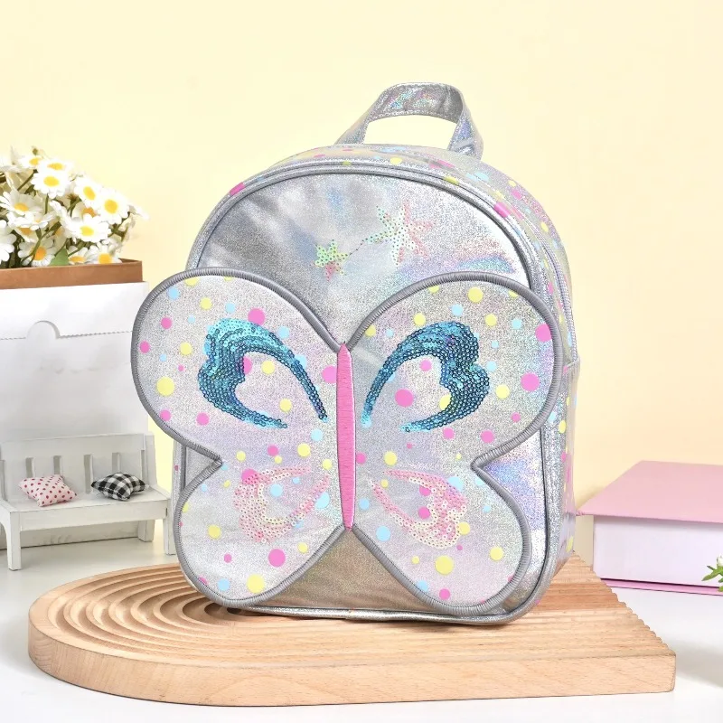 Children Girl Cute Butterfly Color Sequence Classic Backpack Suitable for Little Girl Kindergarten Elementary School Students
Children Girl Cute Butterfly Color Sequence Classic Backpack Suitable for Little Girl Kindergarten Elementary School Students