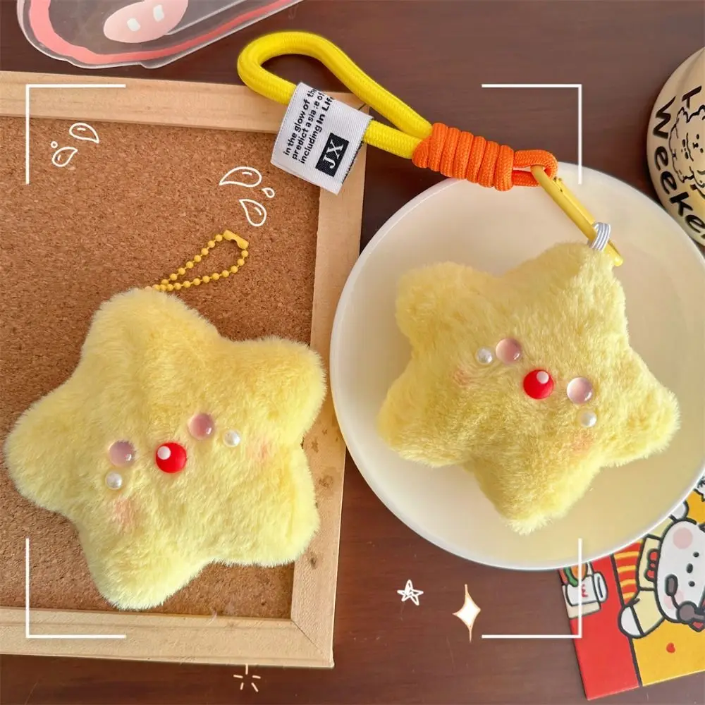Cute Soft Squeeze Plush Keychain Cartoon Plush Stuffed Chirping Star Pendant Versatile Keyring Squeak Star Doll Backpack Decor
Cute Soft Squeeze Plush Keychain Cartoon Plush Stuffed Chirping Star Pendant Versatile Keyring Squeak Star Doll Backpack Decor