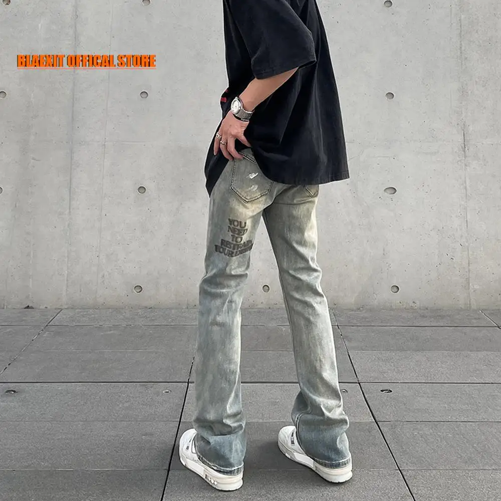 Skinny Jeans for Men Streetwear Letter Print Graphic Fit Trousers Autumn High Street Casual Y2k Slim Summer Vintage Denim Pants
Skinny Jeans for Men Streetwear Letter Print Graphic Fit Trousers Autumn High Street Casual Y2k Slim Summer Vintage Denim Pants