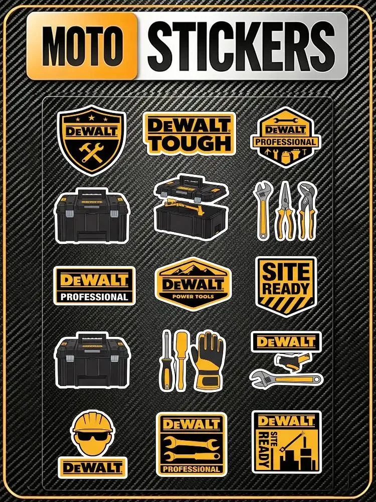 For DEWALT Universal Multi-Purpose Reflective Waterproof Stickers Scratch Conceal For Auto Bike Helmet Mug Fridge Decoration
For DEWALT Universal Multi-Purpose Reflective Waterproof Stickers Scratch Conceal For Auto Bike Helmet Mug Fridge Decoration