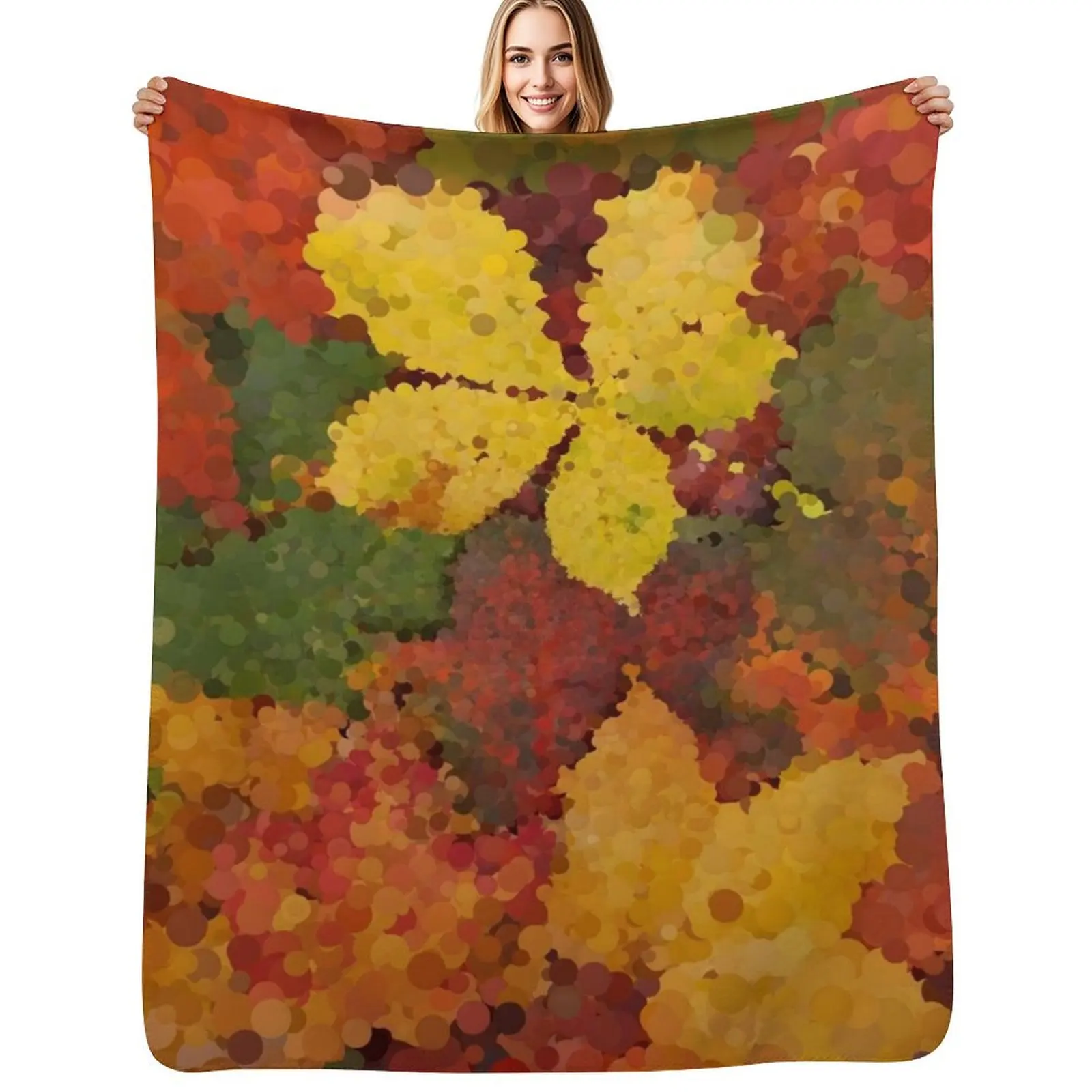 Crunchy Autumn Leaves Throw Blanket Cozy Warm Blanket for Bed Room Decor
Crunchy Autumn Leaves Throw Blanket Cozy Warm Blanket for Bed Room Decor