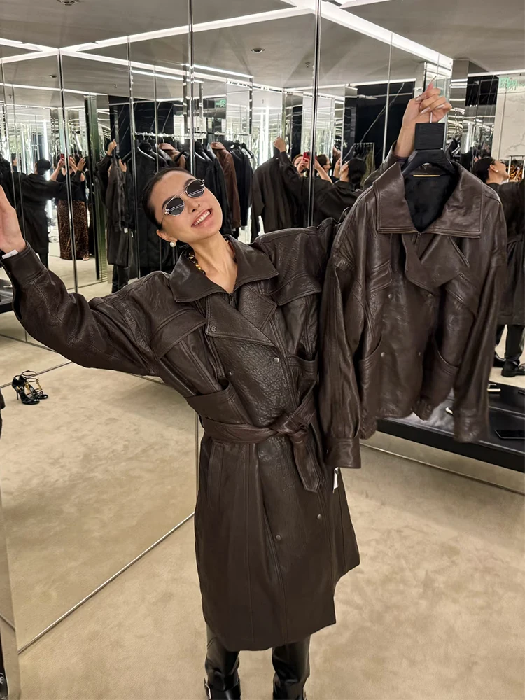 American Style Retro Leather Jacket Women's Autumn Winter New High-End Personality Street Style Waist-Cinching Slimming Motor...
American Style Retro Leather Jacket Women's Autumn Winter New High-End Personality Street Style Waist-Cinching Slimming Motor...
