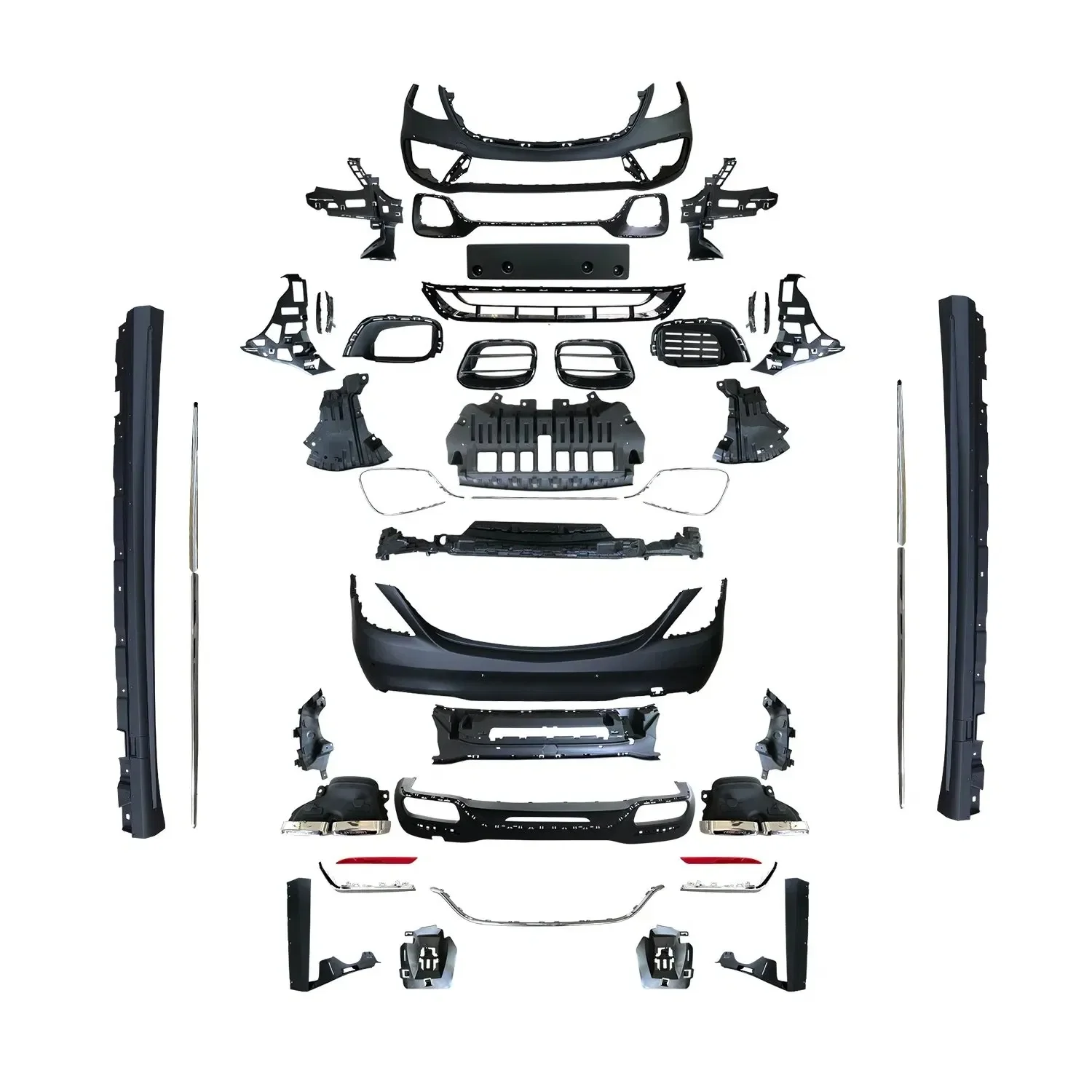 Car Body Parts Full Body Kit for B-Enz S Class W222 14-20 Upgrade to S63
Car Body Parts Full Body Kit for B-Enz S Class W222 14-20 Upgrade to S63