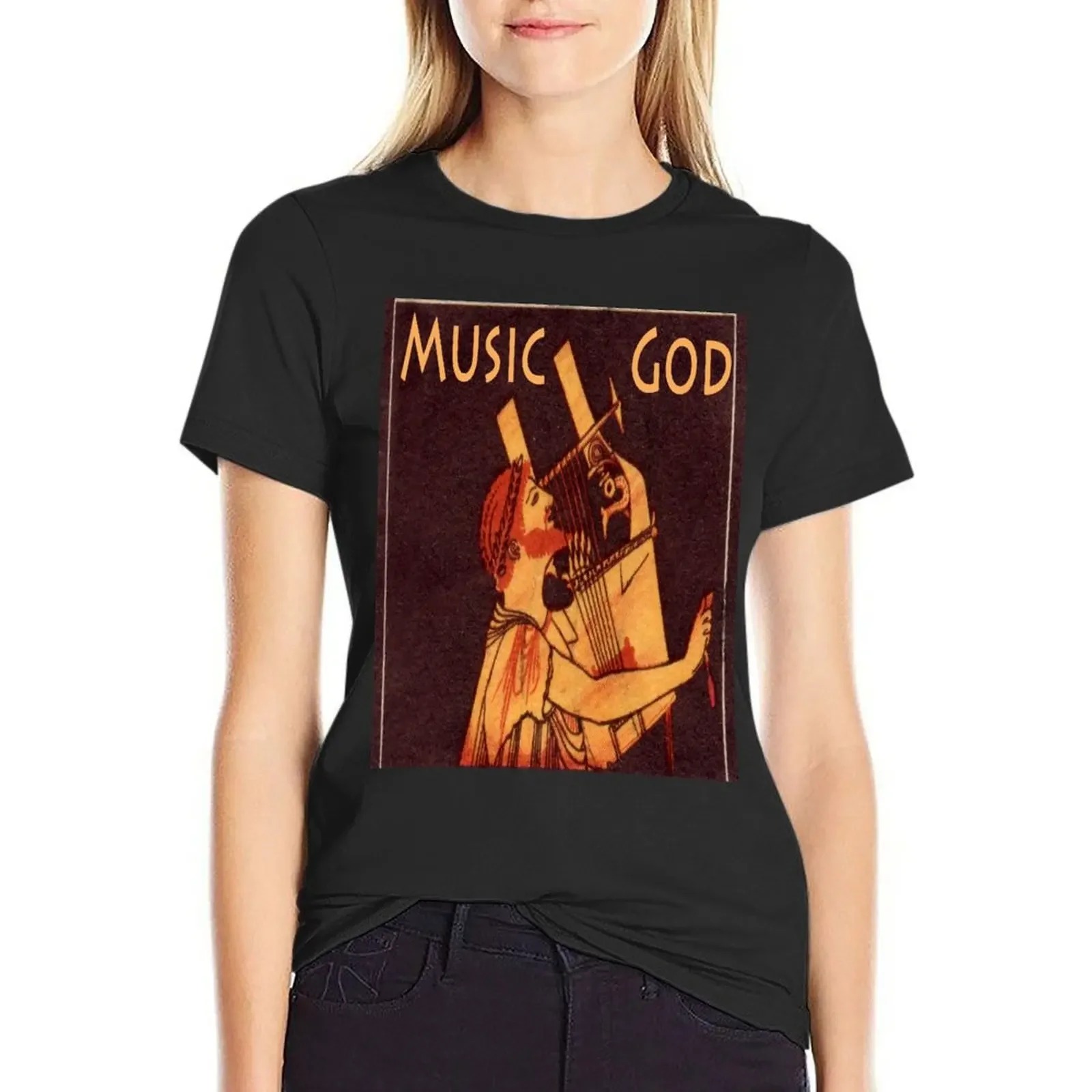 Orpheus, Ancient Greek Musician T-Shirt shirts graphic tees customizeds plain black t-shirts for Women
Orpheus, Ancient Greek Musician T-Shirt shirts graphic tees customizeds plain black t-shirts for Women