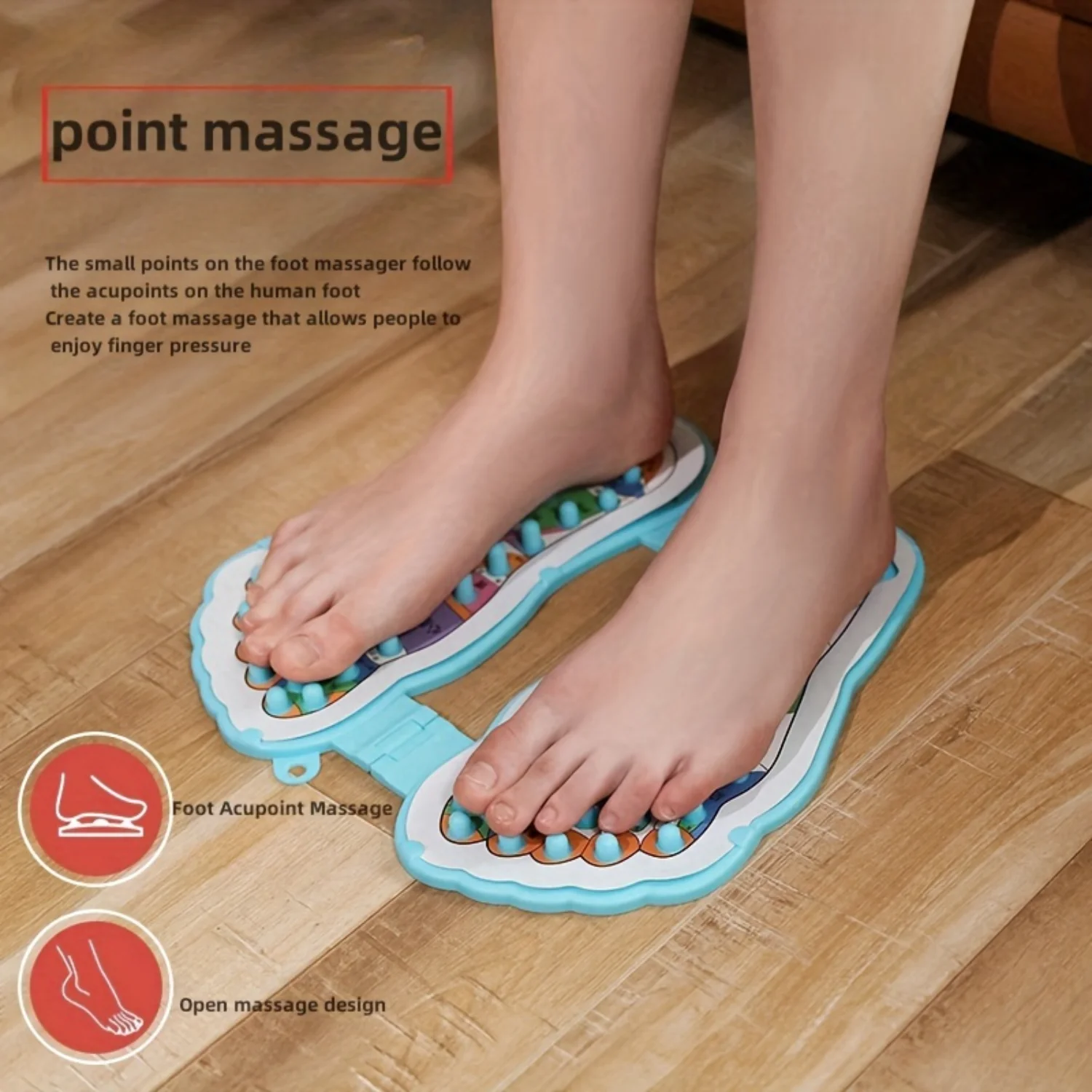 1pc Simple Foot Acupoint Massager, Foot Massage For Men And Women, Foot Acupressure, Foot Massager, Holiday Gift
1pc Simple Foot Acupoint Massager, Foot Massage For Men And Women, Foot Acupressure, Foot Massager, Holiday Gift