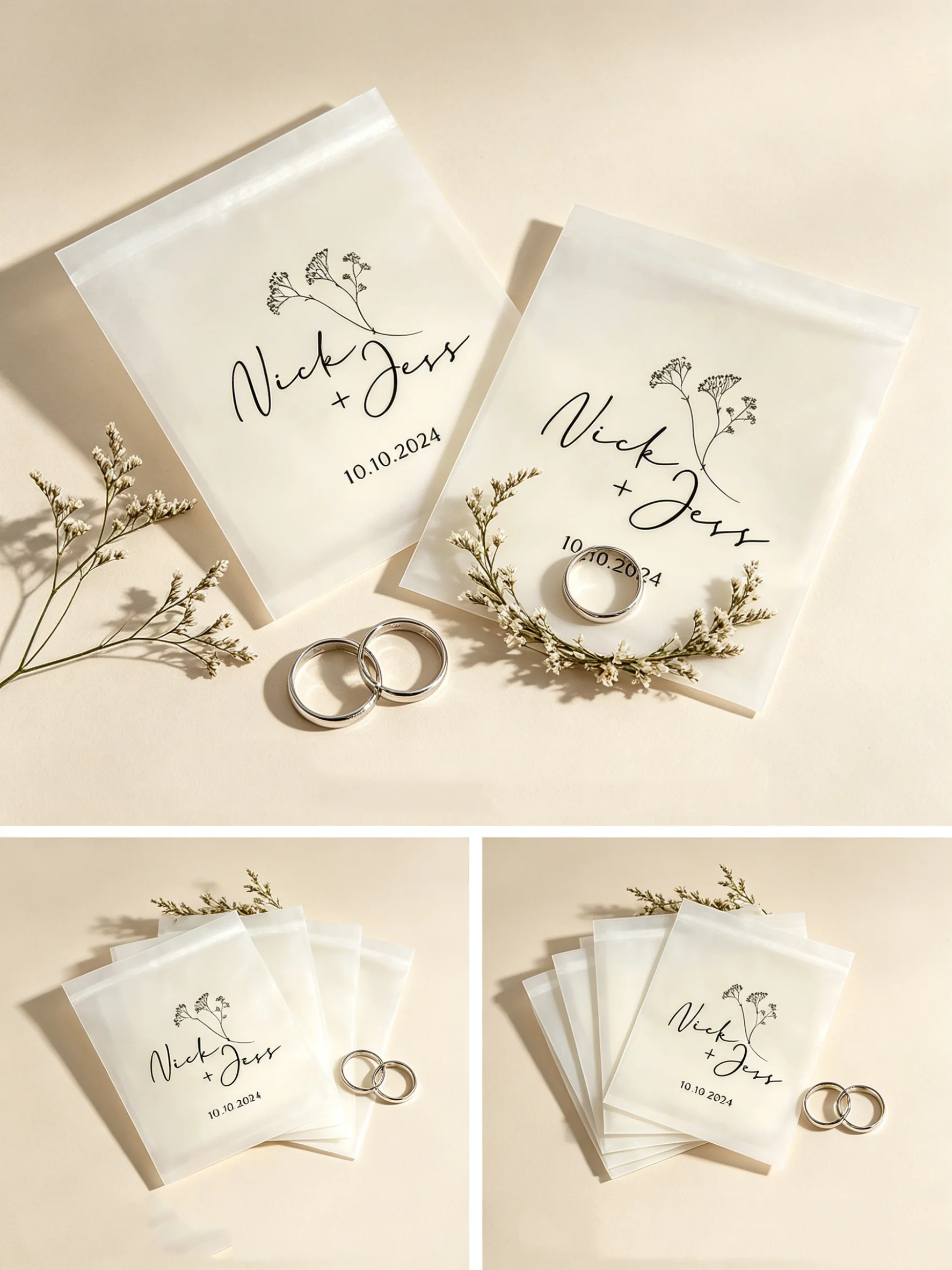 Biodegradable Flower Petal Confetti Bags Custom Wedding Confetti Packets Eco Friendly Wedding Guest Favors
Biodegradable Flower Petal Confetti Bags Custom Wedding Confetti Packets Eco Friendly Wedding Guest Favors