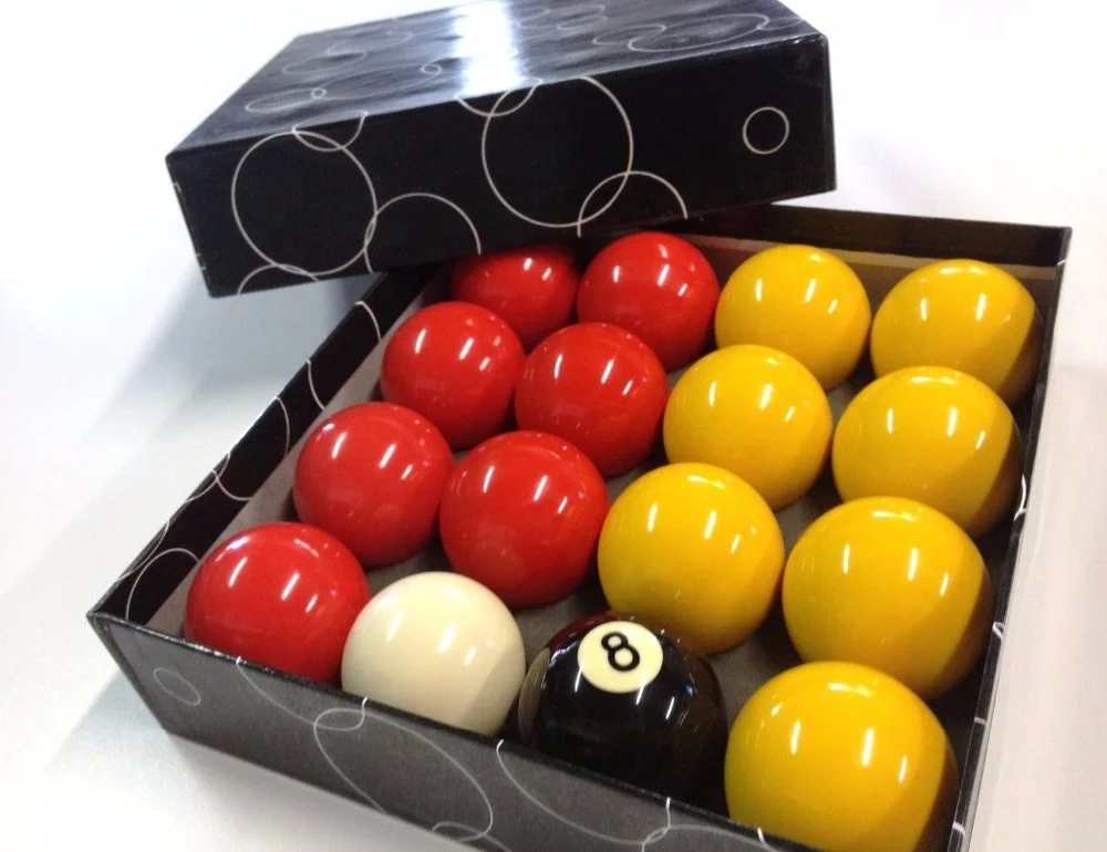Popular Good Quality Red Yellow Billiard Balls 57.2mm Pool Ball Set
Popular Good Quality Red Yellow Billiard Balls 57.2mm Pool Ball Set