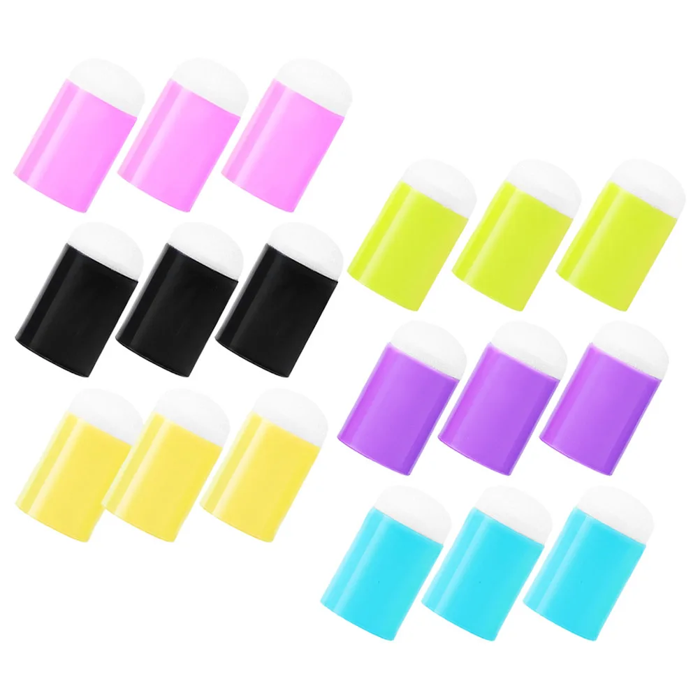 18pcs Finger Sponge Daubers Painting Tools Portable Crafts Teaching Aids Students Supplies Graffiti Drawing
18pcs Finger Sponge Daubers Painting Tools Portable Crafts Teaching Aids Students Supplies Graffiti Drawing