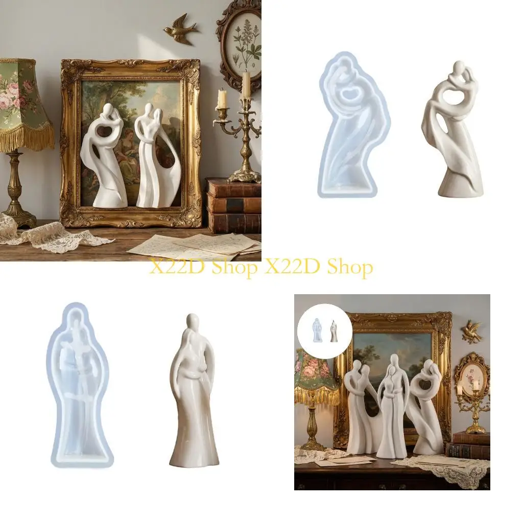 X22D Couple Figurine Silicone Mold Valentine's Theme Silicone Molds for Epoxy Resin Making Soap Home Decoration
X22D Couple Figurine Silicone Mold Valentine's Theme Silicone Molds for Epoxy Resin Making Soap Home Decoration