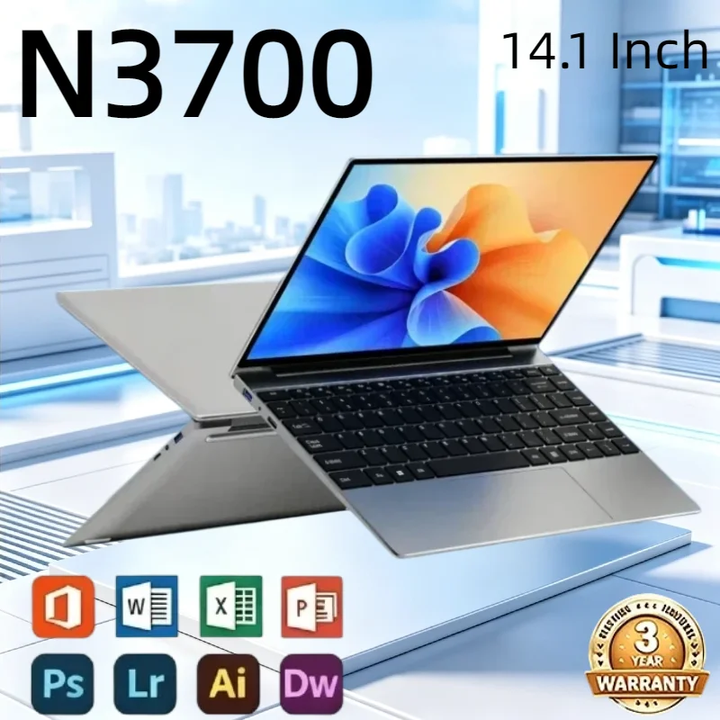 New High-Performance New Laptop Intel N3700 Win11 DDR4 16GB/32GB RAM 2TB SSD 14.1 Inch Ultra Thin FHD Business Office Notebook
New High-Performance New Laptop Intel N3700 Win11 DDR4 16GB/32GB RAM 2TB SSD 14.1 Inch Ultra Thin FHD Business Office Notebook