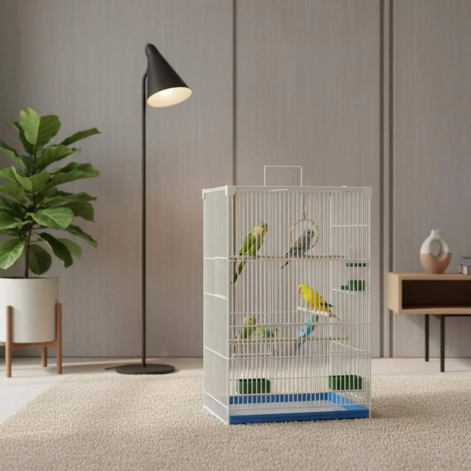 Large Bird Enclosure Extra Tall Breeding Bird Enclosure Pet Housing Movable Wheels Wrought Iron for Living Room
Large Bird Enclosure Extra Tall Breeding Bird Enclosure Pet Housing Movable Wheels Wrought Iron for Living Room