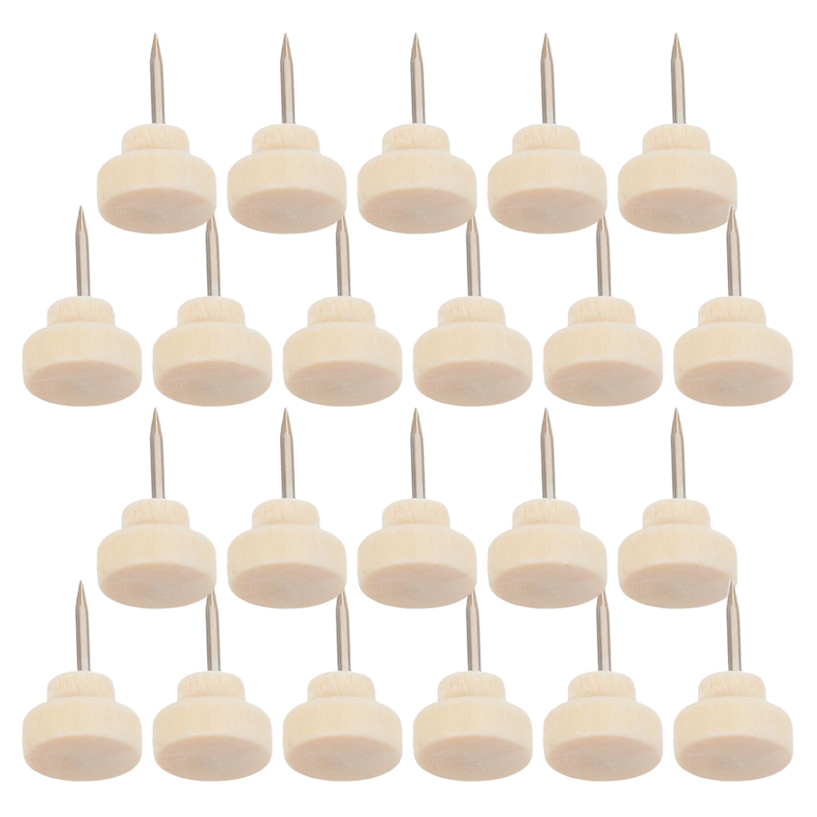 50 Pcs Wooden Push Pins Decorative Thumbtacks for Photo Wall Push Board Pin Cork Board Pins Versatile Usage
50 Pcs Wooden Push Pins Decorative Thumbtacks for Photo Wall Push Board Pin Cork Board Pins Versatile Usage