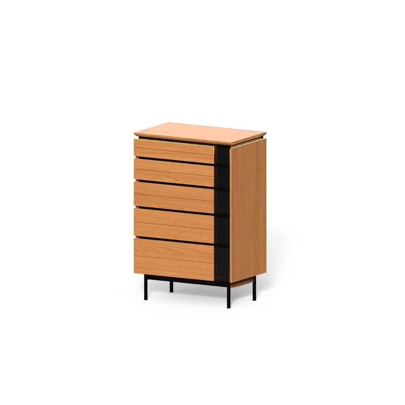 Cherry wood Nordic small apartment bedroom living room side cabinet storage locker
Cherry wood Nordic small apartment bedroom living room side cabinet storage locker