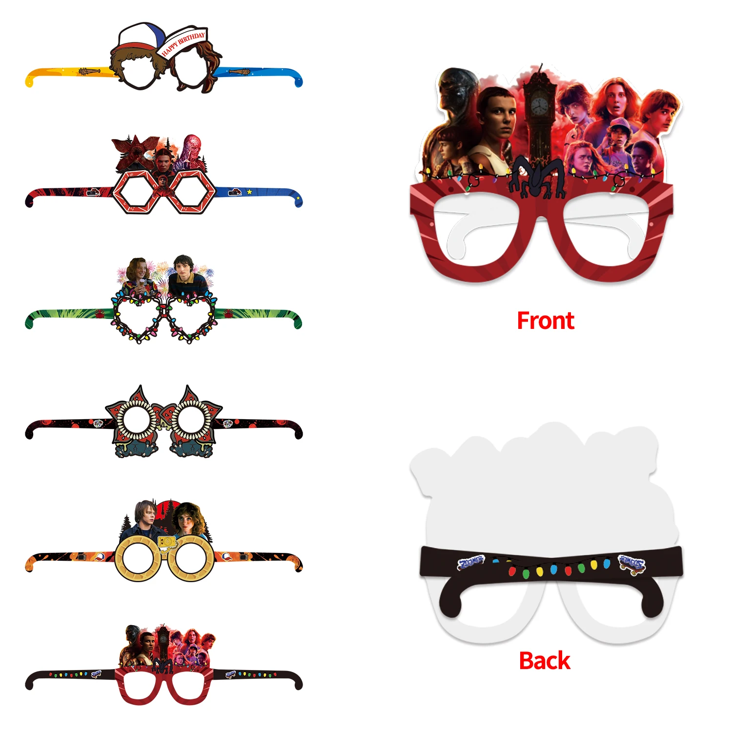 12-36 шт. бумажных очков для вечеринки в стиле Стрэнджерс Хокинс, украшения для вечеринки
12-36 шт. бумажных очков для вечеринки в стиле Стрэнджерс Хокинс, украшения для вечеринки