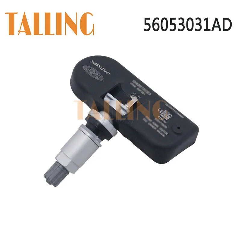56053031AD TPMS Tire Pressure Sensor 433MHZ for Chrysler Sebring Dodge Charger Challenger Journey Jeep Commander Compass Liberty
56053031AD TPMS Tire Pressure Sensor 433MHZ for Chrysler Sebring Dodge Charger Challenger Journey Jeep Commander Compass Liberty