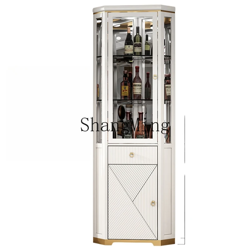 ZYH light luxury solid wood wine cabinet modern simple living room corner cabinet triangular corner cabinet
ZYH light luxury solid wood wine cabinet modern simple living room corner cabinet triangular corner cabinet