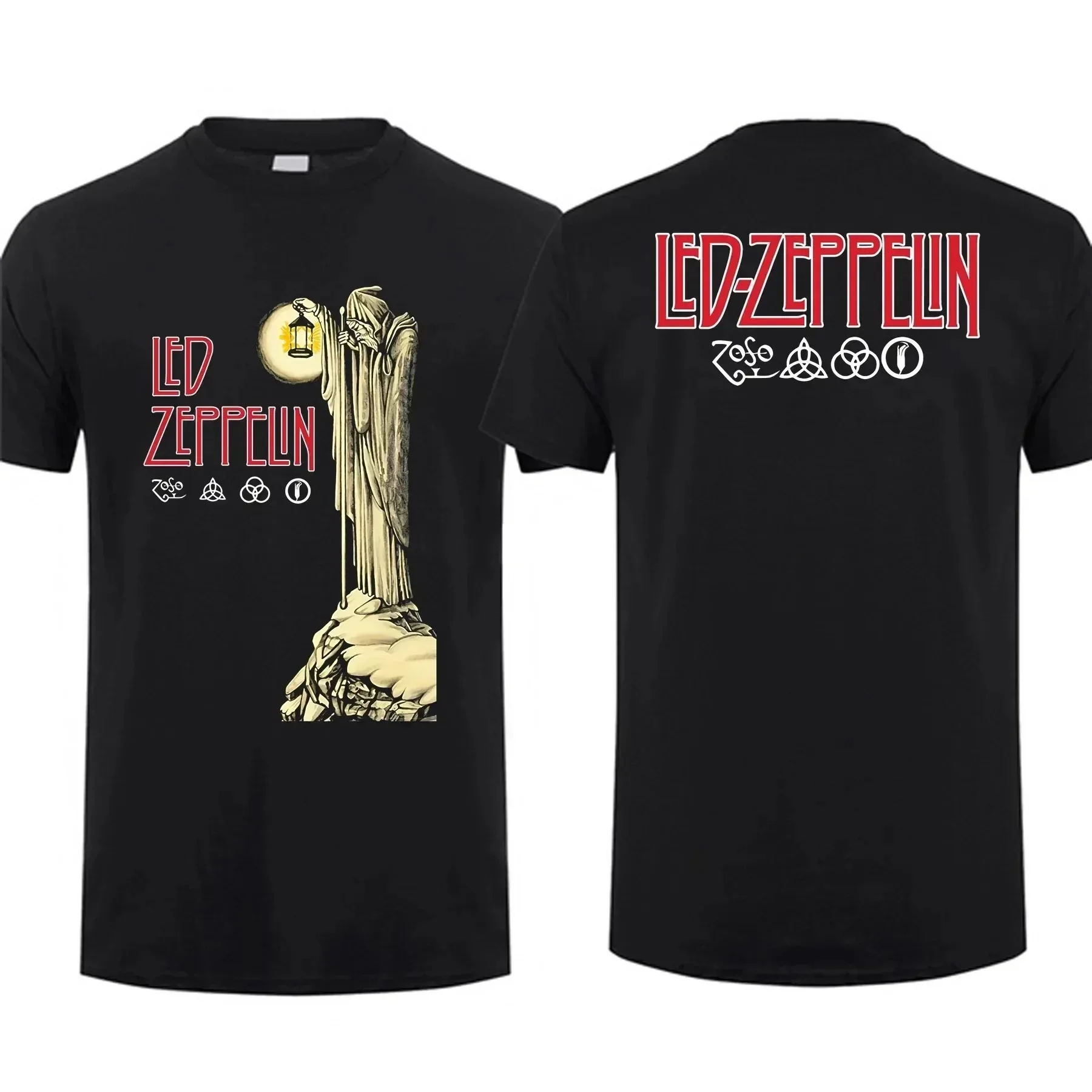 Мужская винтажная футболка оверсайз с графическим принтом Led Zeppelin (Double-Sided T-shirt)
Мужская винтажная футболка оверсайз с графическим принтом Led Zeppelin (Double-Sided T-shirt)