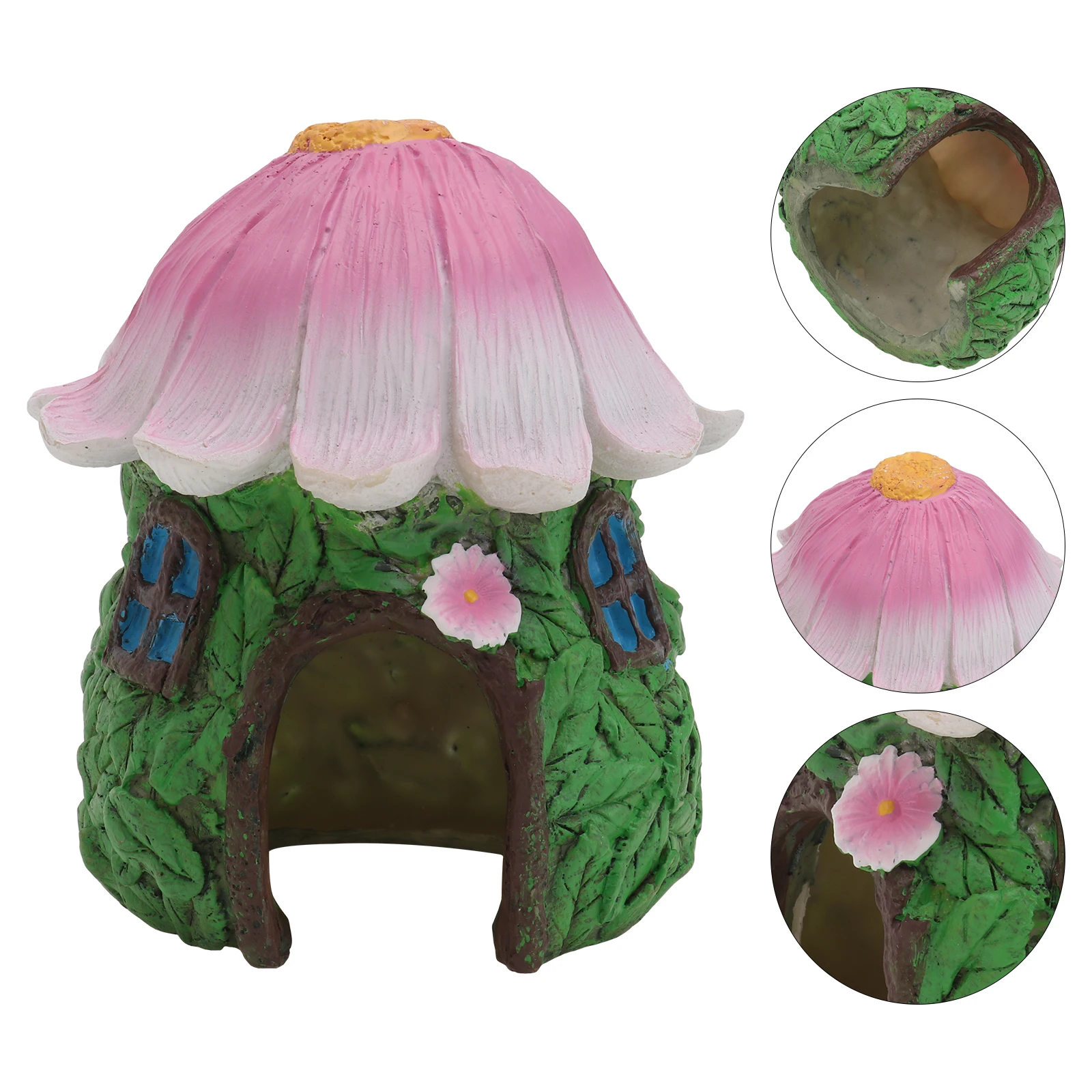 Resin Crab Shelter Hamster Hiding House Natural Aquarium Landscape Decor Fish Tank Ornament Pet Reptile Plaything Large
Resin Crab Shelter Hamster Hiding House Natural Aquarium Landscape Decor Fish Tank Ornament Pet Reptile Plaything Large