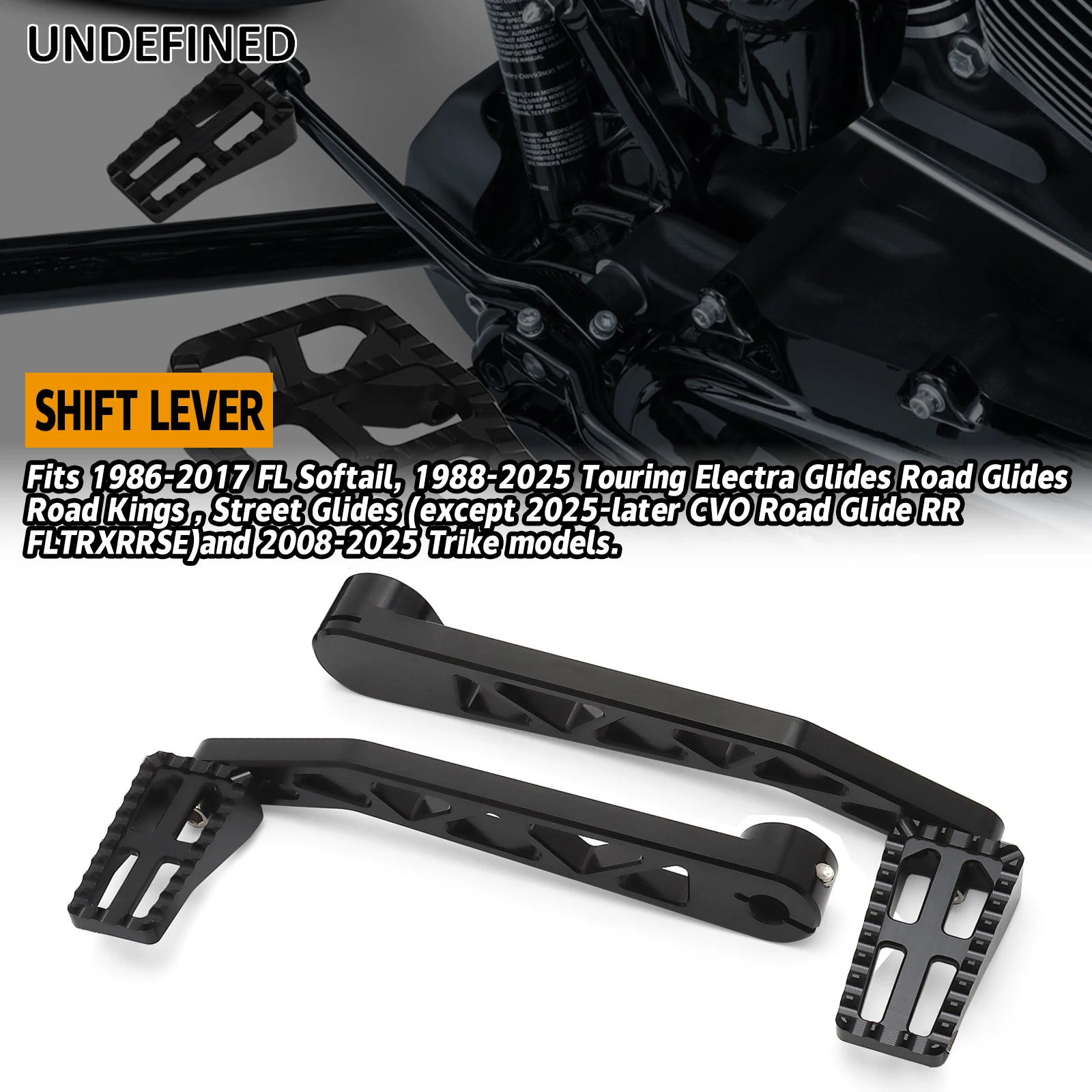 Brake Arm Kit Shift Levers Shifter Pegs for Harley Touring Road Electra Street Glide Road King FLHX FLTR Tri 2014-2025
Brake Arm Kit Shift Levers Shifter Pegs for Harley Touring Road Electra Street Glide Road King FLHX FLTR Tri 2014-2025