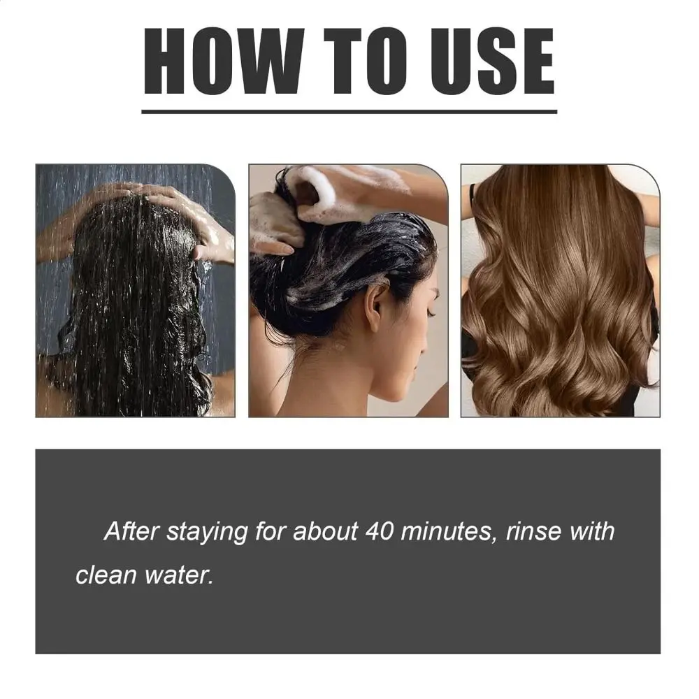 New 210ML Hair Dye Long Lasting Gentle Plant-Based Hair Dye Shampoo Quick-Use Mild Formula Single Step HairDye For Gray Coverage
New 210ML Hair Dye Long Lasting Gentle Plant-Based Hair Dye Shampoo Quick-Use Mild Formula Single Step HairDye For Gray Coverage