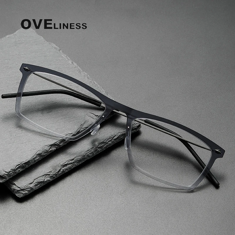 Ultra Light Square Comfortable Eyeglasses frame men women 2023 Acetate Titanium Fashion Optical Prescription Glasses Frame Men
Ultra Light Square Comfortable Eyeglasses frame men women 2023 Acetate Titanium Fashion Optical Prescription Glasses Frame Men