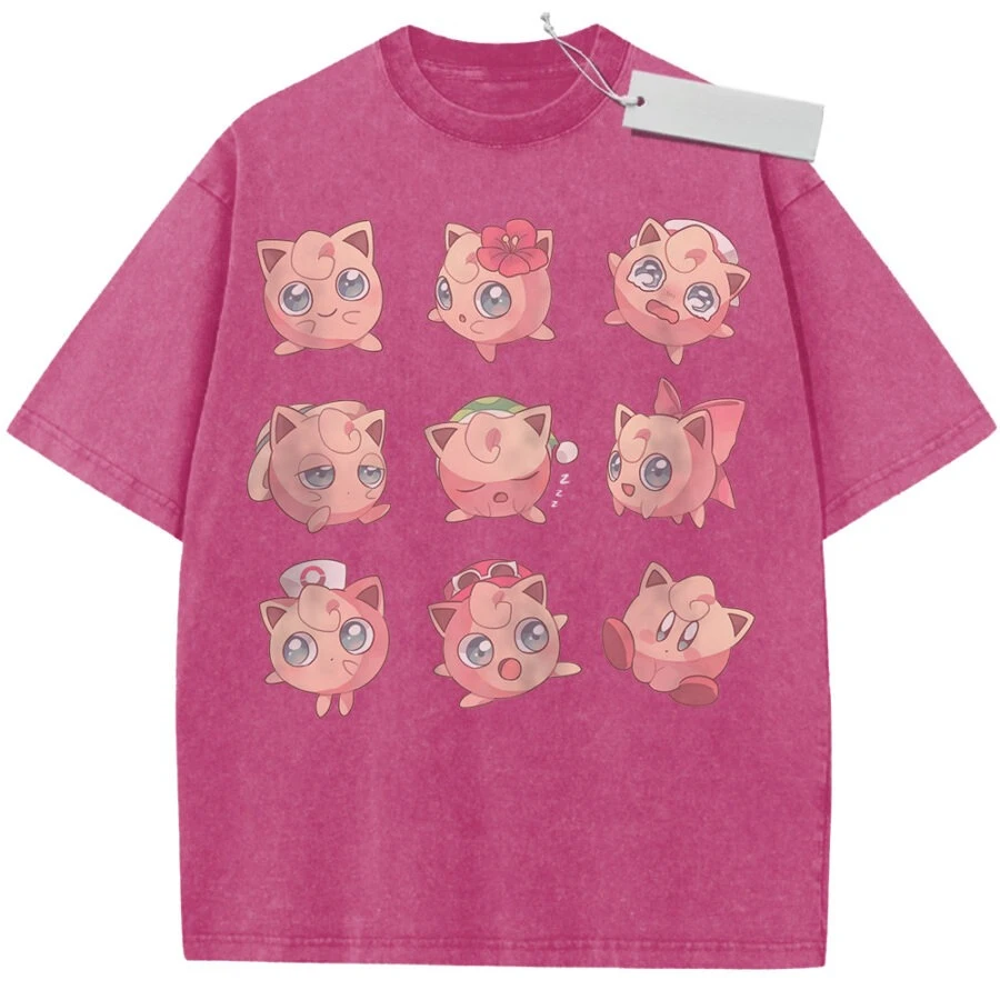 Унисекс футболка винтажного стиля, розовая, с принтом Pokemon Jigglypuff Emoji, из высококачественной ткани, для дома, отдыха, путешествий и шопинга
Унисекс футболка винтажного стиля, розовая, с принтом Pokemon Jigglypuff Emoji, из высококачественной ткани, для дома, отдыха, путешествий и шопинга