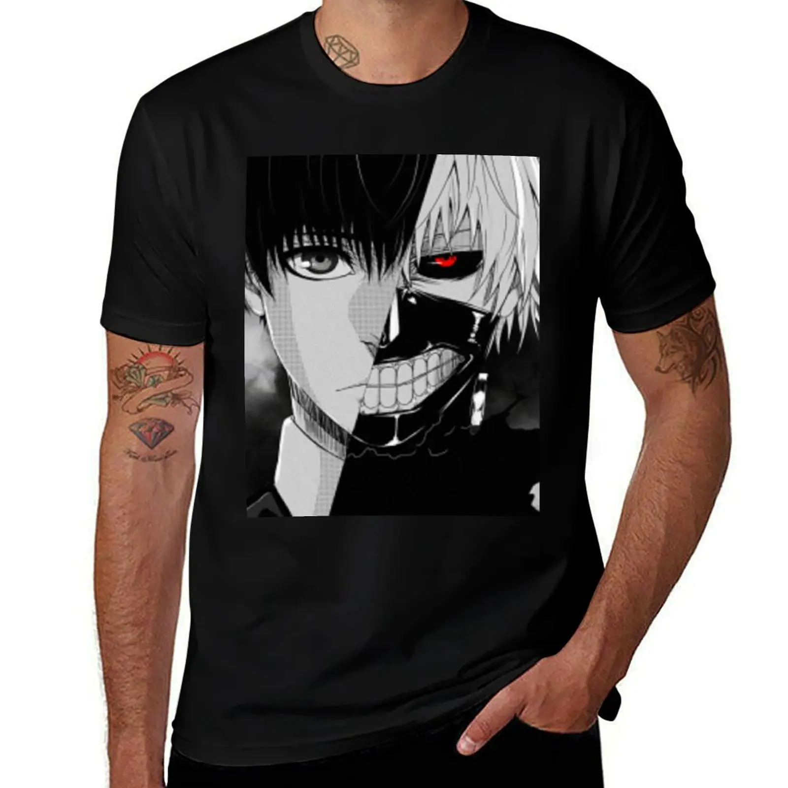 Kaneki/Ghoul T-Shirt T-shirts oversize cotton graphic tees Short sleeve tee oversized Men's t-shirts
Kaneki/Ghoul T-Shirt T-shirts oversize cotton graphic tees Short sleeve tee oversized Men's t-shirts