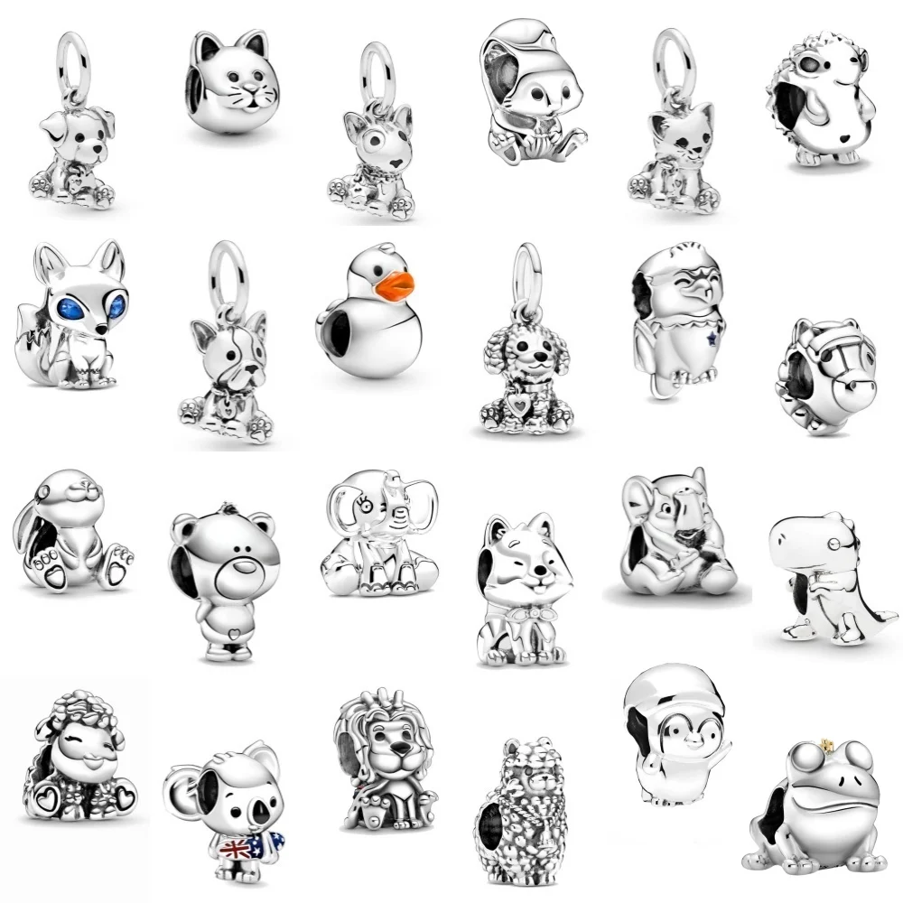 925 silver classic charming dog elephant hedgehog and other animal home bead pendant, Fit original bracelets European jewelry
925 silver classic charming dog elephant hedgehog and other animal home bead pendant, Fit original bracelets European jewelry