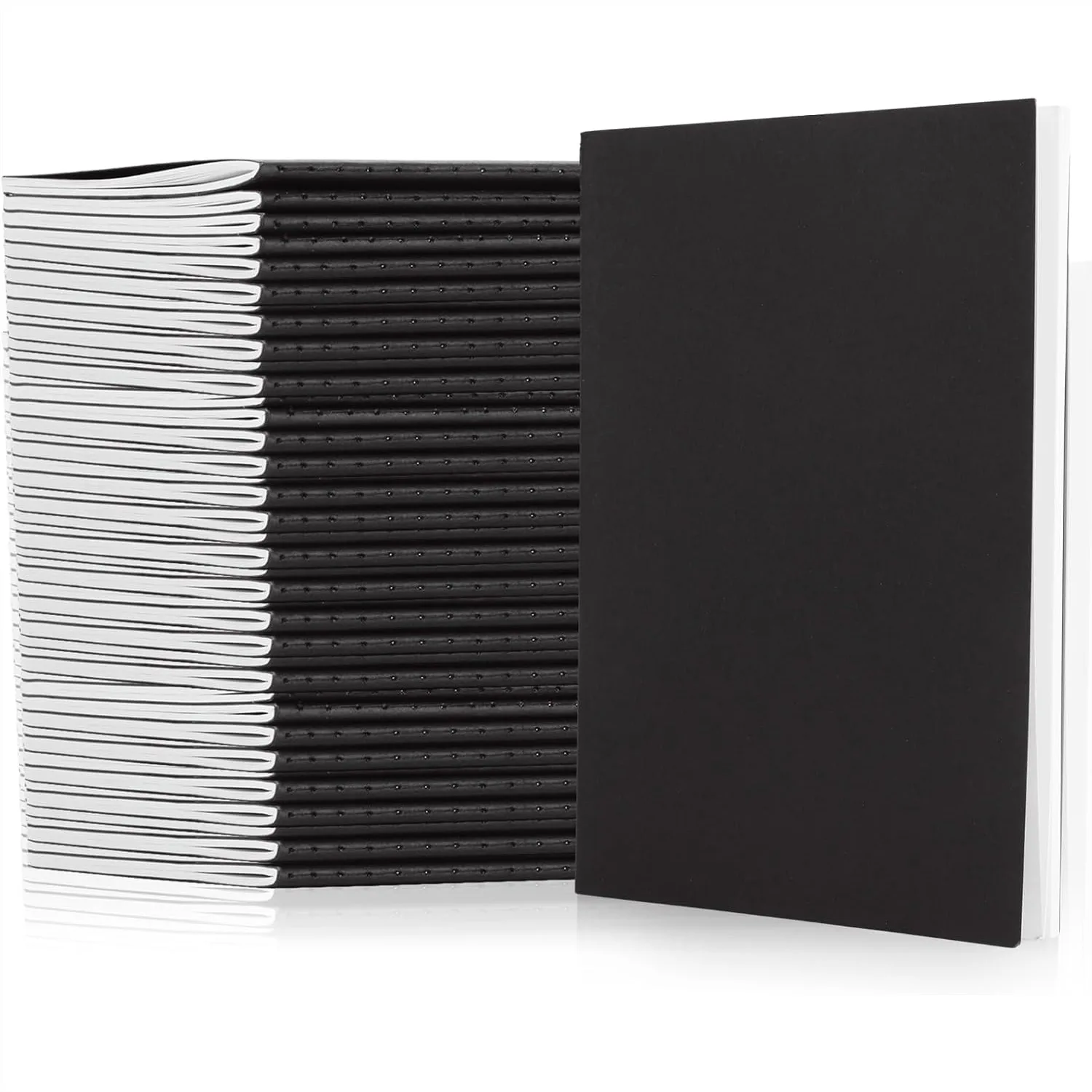 50 Pack A5 Kraft Notebooks Bulk with Lined Pages 60 Sheets Each for Writing, Travel, School Office Supplies
50 Pack A5 Kraft Notebooks Bulk with Lined Pages 60 Sheets Each for Writing, Travel, School Office Supplies