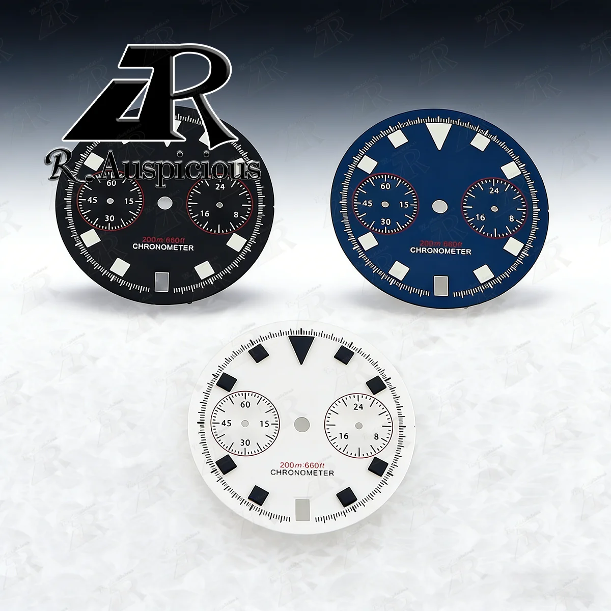 VK64 Dial 30mm Quartz Watches Parts Black Blue White Watch Dial Green Luminous Hands 6 O'clock Date Fits Ditonican Chronograph
VK64 Dial 30mm Quartz Watches Parts Black Blue White Watch Dial Green Luminous Hands 6 O'clock Date Fits Ditonican Chronograph