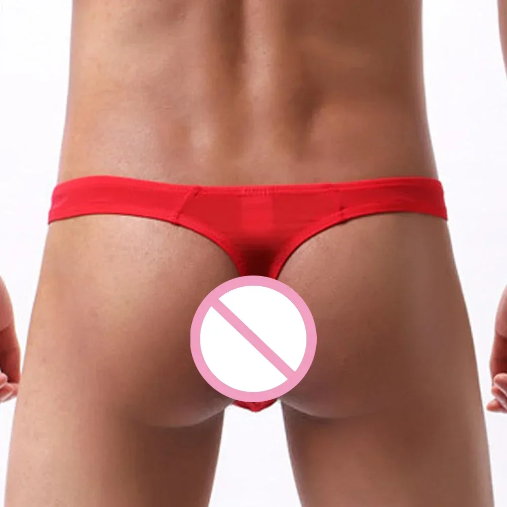 Ultra-thin T-Back Low Waist Thong Nightwear Sleep Clothing Solid Color Men's Panties Exotic Costume 80 Nylon 20 Spandex
Ultra-thin T-Back Low Waist Thong Nightwear Sleep Clothing Solid Color Men's Panties Exotic Costume 80 Nylon 20 Spandex