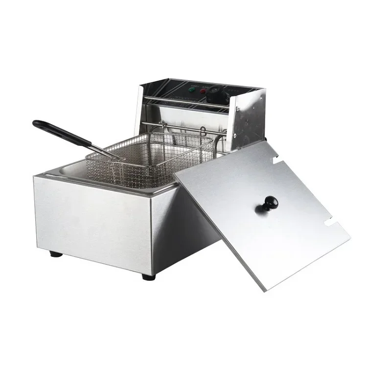 For Gas Fryer For 6L double Cylinder French Fries Fryer Desktop LPG Fryer with Oil Fried Chicken Equipment
For Gas Fryer For 6L double Cylinder French Fries Fryer Desktop LPG Fryer with Oil Fried Chicken Equipment
