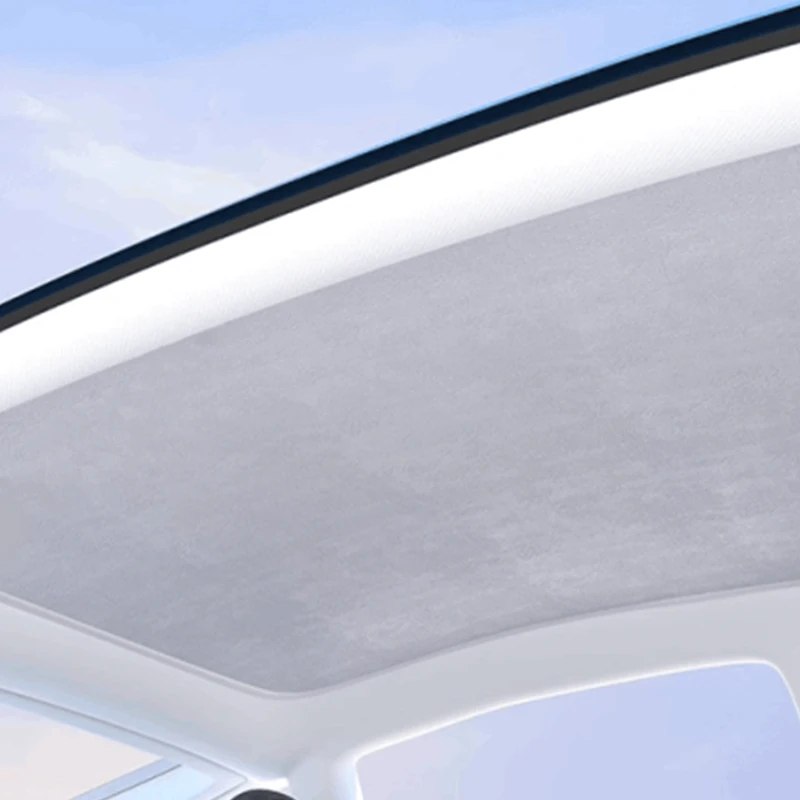 For Tesla Model Y 2021-2024 Silicone electrostatic adsorption Sunshade Sun Protection Sunroof Covers Skylight Summer Cooling
For Tesla Model Y 2021-2024 Silicone electrostatic adsorption Sunshade Sun Protection Sunroof Covers Skylight Summer Cooling