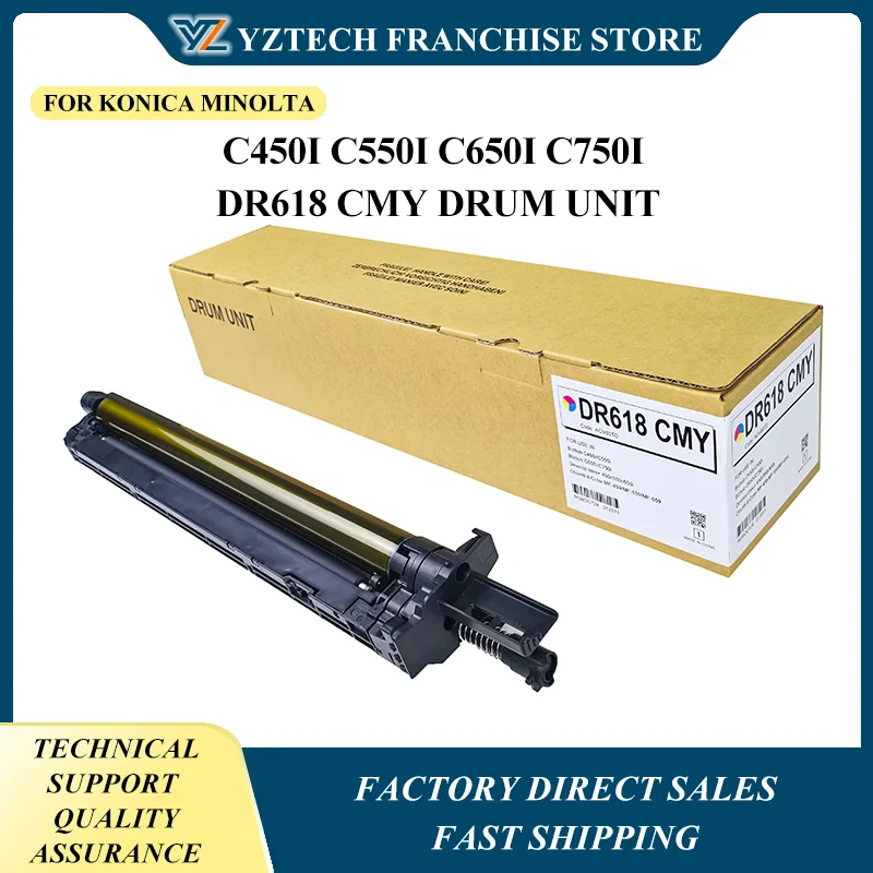 1pcs Drum Unit CMYK DR618 For Konica Minolta C450i C550i C650i C750i DR 618 DRUM UNIT
1pcs Drum Unit CMYK DR618 For Konica Minolta C450i C550i C650i C750i DR 618 DRUM UNIT