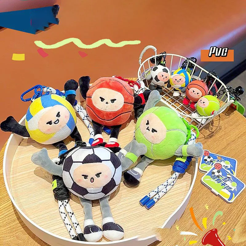 Cute Sports Ball Plush Keychain Soccer Basketball Volleyball Tennis Stuffed Toy Kawaii Plush Pendant for Backpack Bag Decor Gift
Cute Sports Ball Plush Keychain Soccer Basketball Volleyball Tennis Stuffed Toy Kawaii Plush Pendant for Backpack Bag Decor Gift