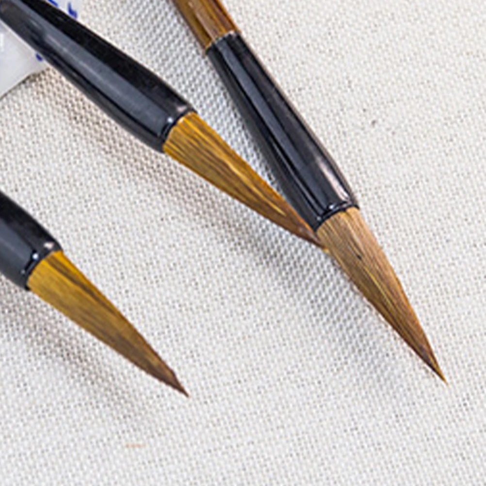 3PCS Chinese Brushes Set Oil Painting Brush Weasel Hair Pens for Watercolor Sumi Drawing Painting Art Supplies
3PCS Chinese Brushes Set Oil Painting Brush Weasel Hair Pens for Watercolor Sumi Drawing Painting Art Supplies
