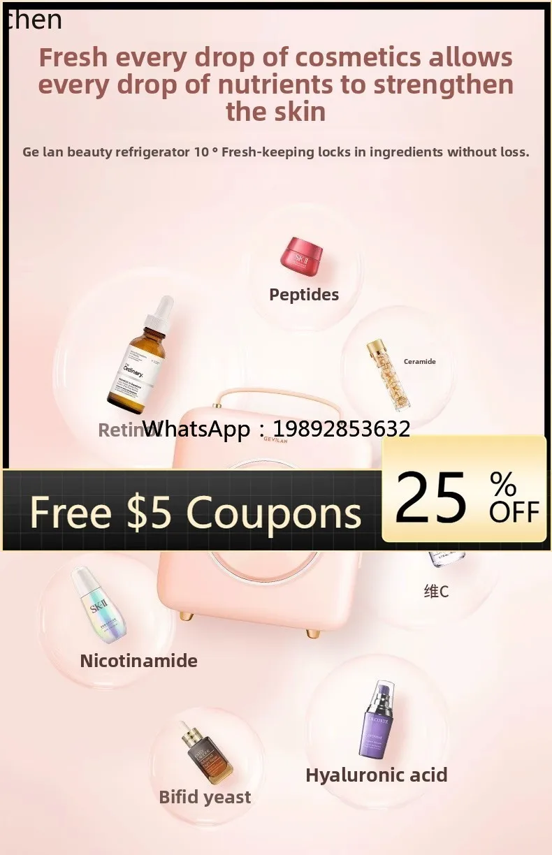 AB makeup care products refrigerated beauty small refrigerator storage mask heating constant temperature preservation special
AB makeup care products refrigerated beauty small refrigerator storage mask heating constant temperature preservation special